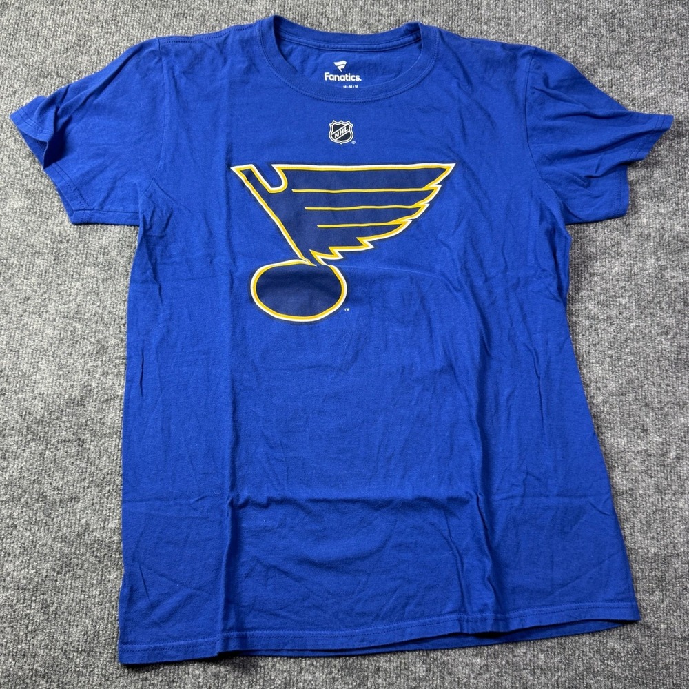 Ryan O Reilly 90 St Louis Blues Fanatics T Shirt Mens M Blue Hockey NHL